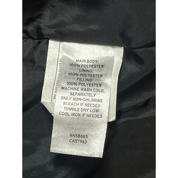 Women's Black Puffer Vest M - Picture 3 of 8